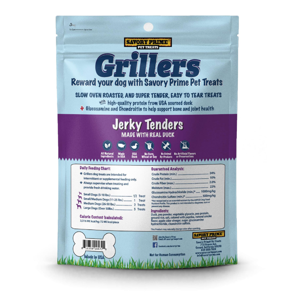 Savory Prime Grillers Duck Tenders 4-oz image number null