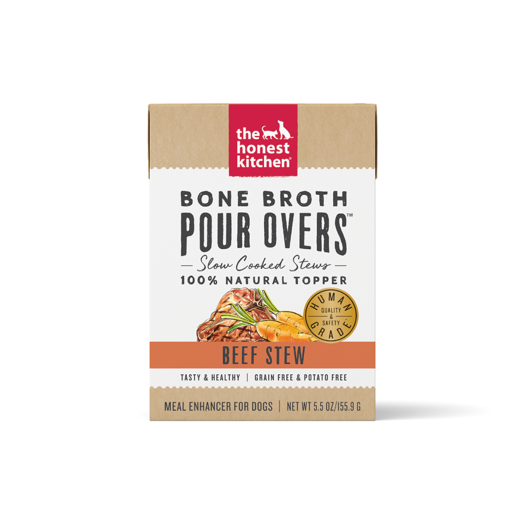 The Honest Kitchen Bone Broth POUR OVERS™ Beef Stew, 5.5-oz image number null