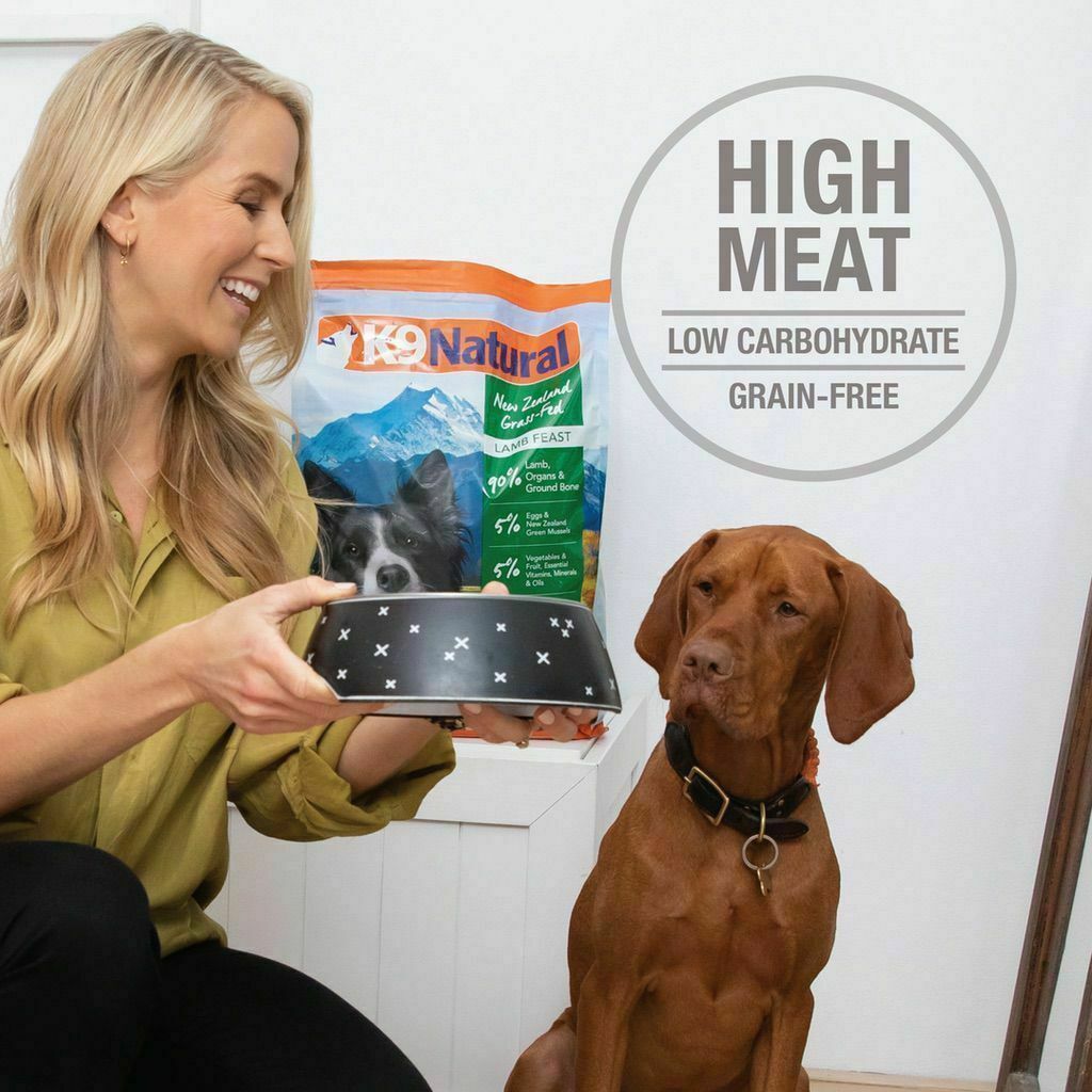 K9 Natural Lamb And King Salmon Feast Freeze Dried Dog Food image number null