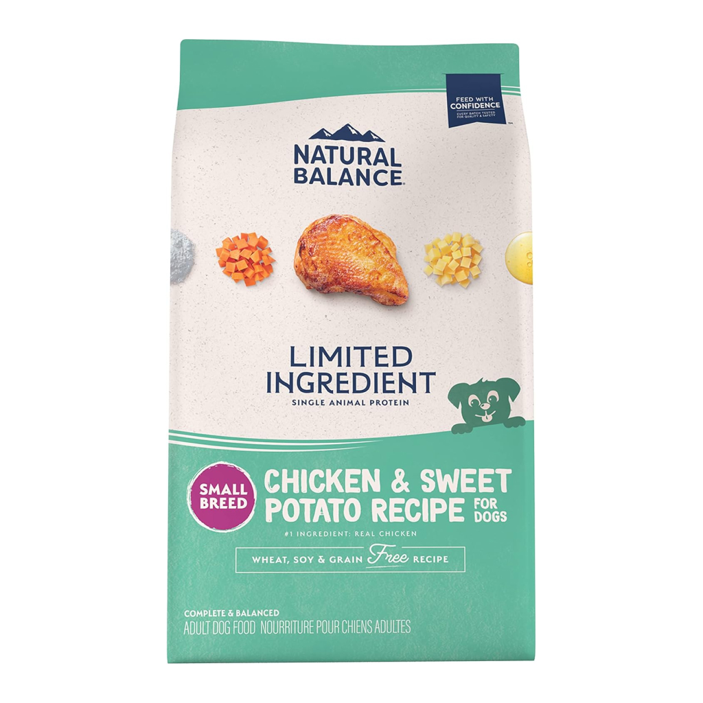 Natural Balance Limited Ingredient Chicken And Sweet Potato Small Breed Dry Dog Food, 12-lb image number null