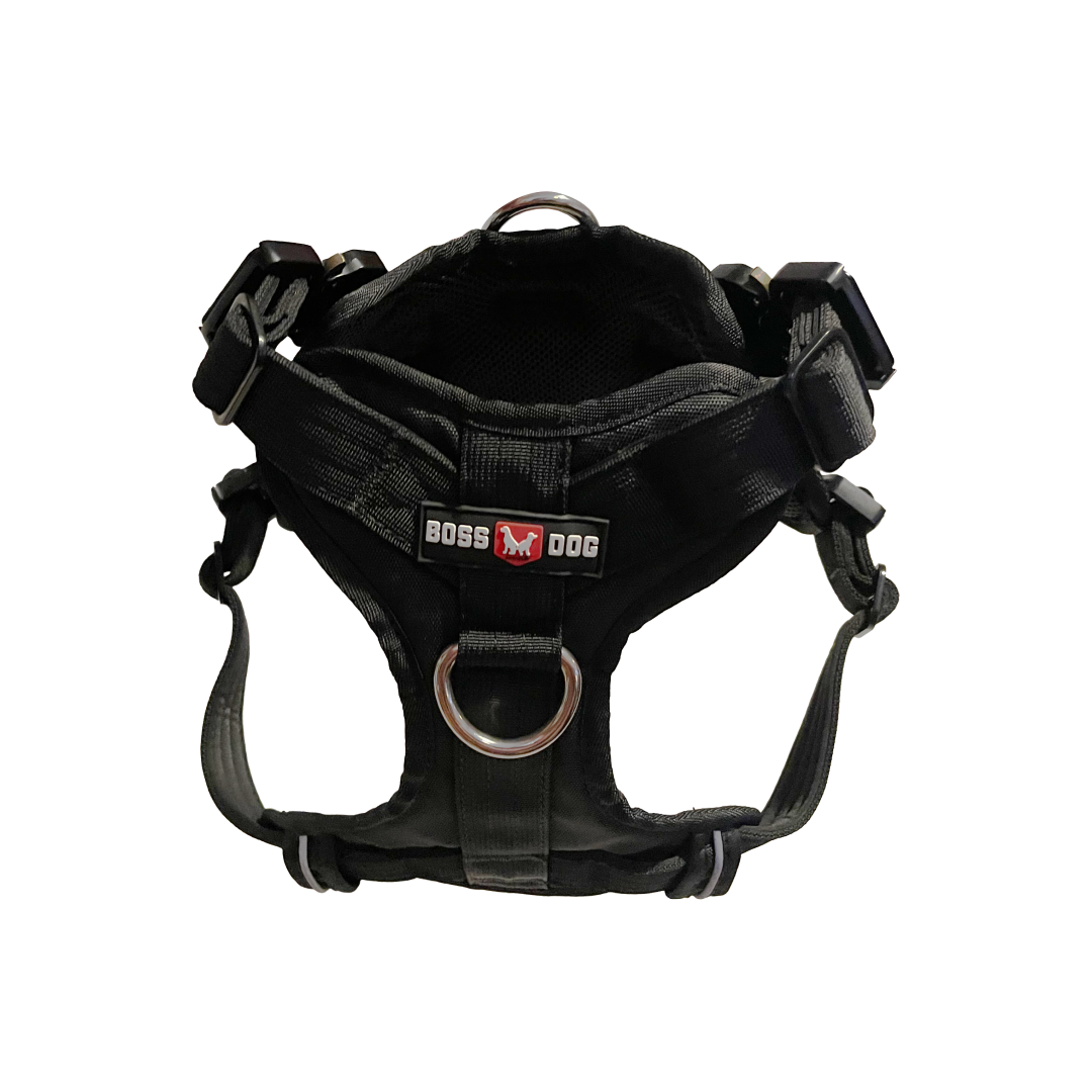 BOSS TACTICAL HARNESS W/ BOSS CLIPS BLACK MEDIUM image number null