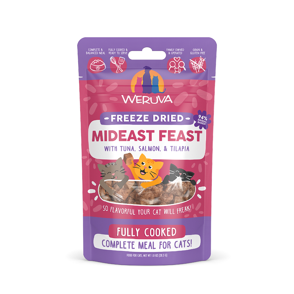 Weruva Cat Freeze Dried Mideast Feast, 1-oz image number null