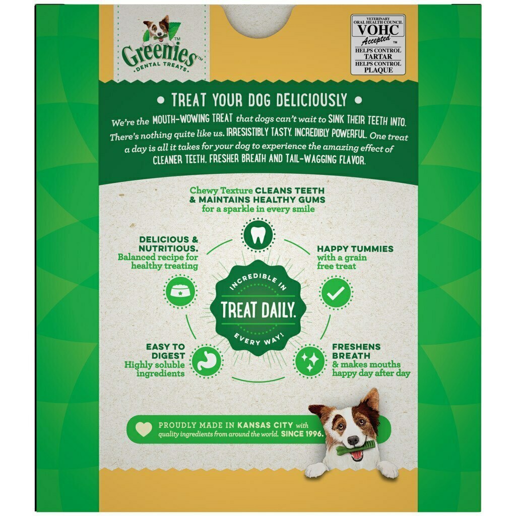 Greenies - Dog Regular Adult Grain Free Chew image number null