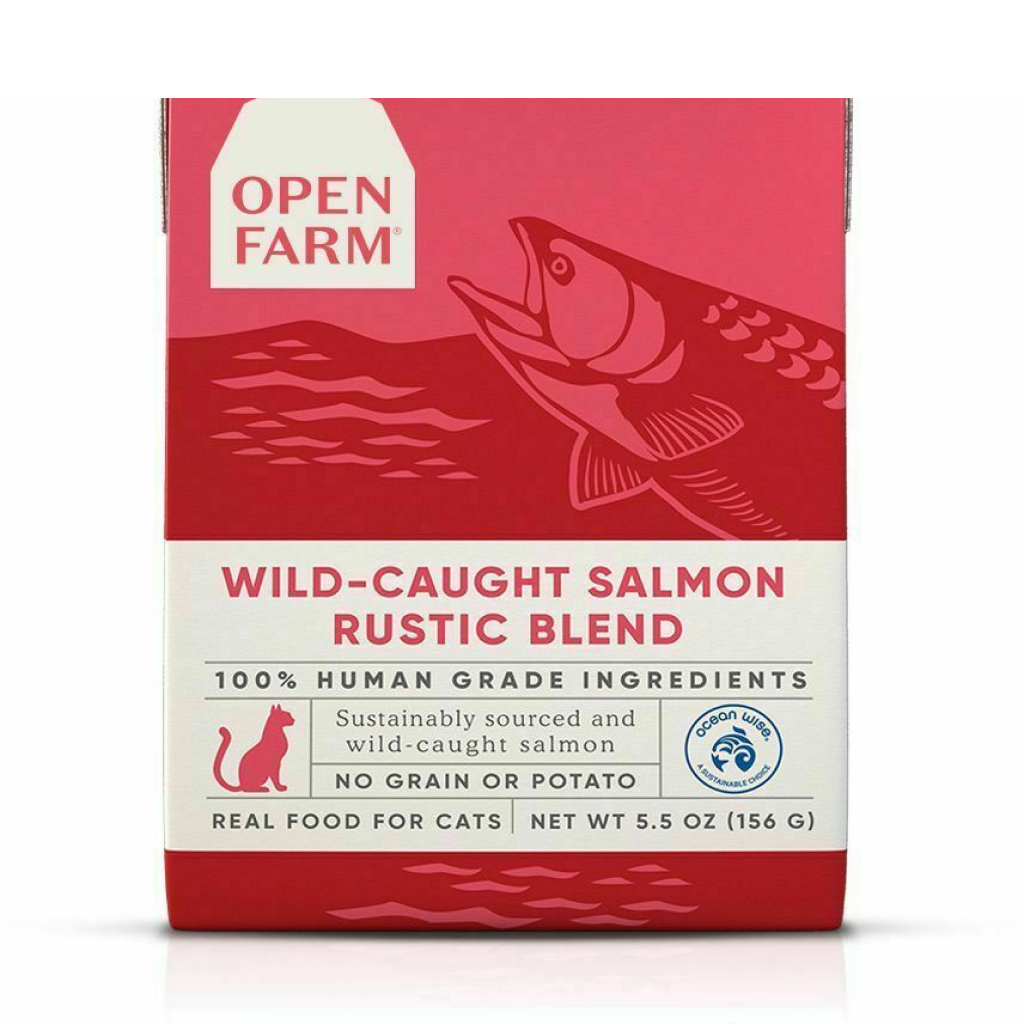Cat - 5.5-oz - Wild Caught Salmon Rustic Blend image number null