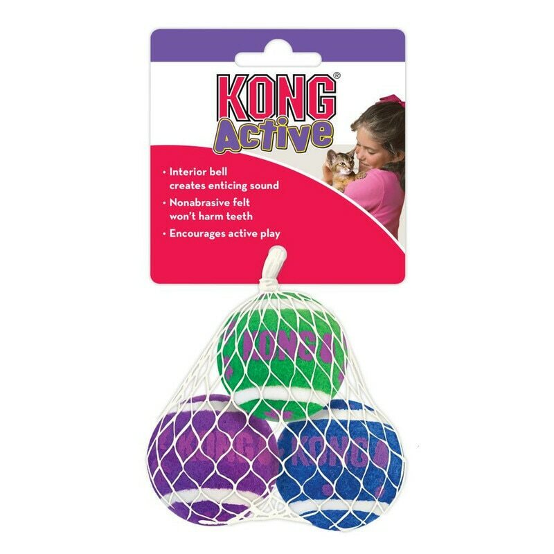 Cat Active Tennis Balls W/Bells image number null