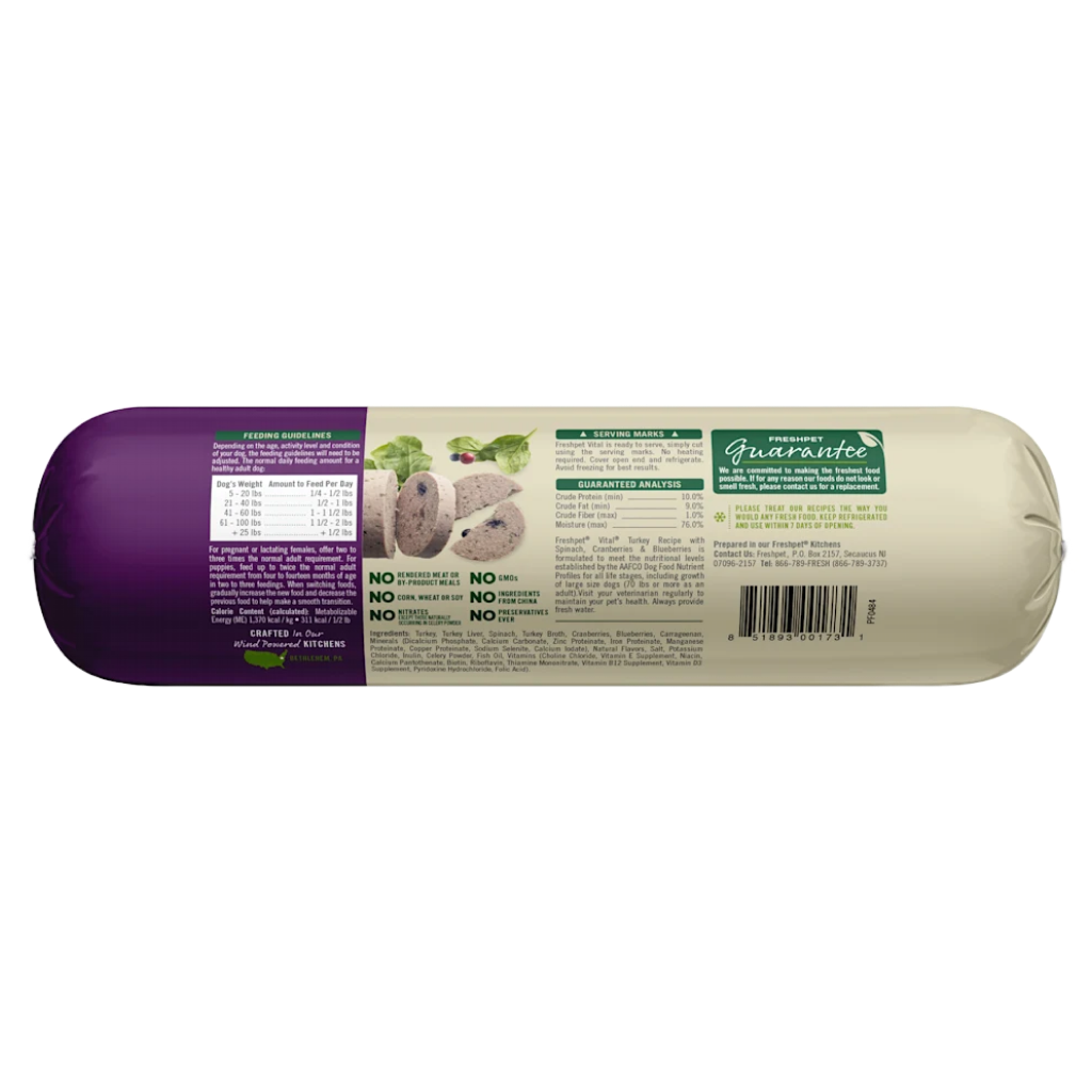 Freshpet Vital Grain Free Turkey 2-lb image number null