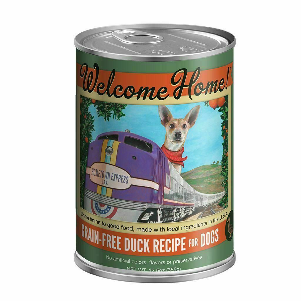 Buy Welcome Home Grain Free Duck Wet Dog Can 12.5 oz for USD 4.69 CentinelaFeed