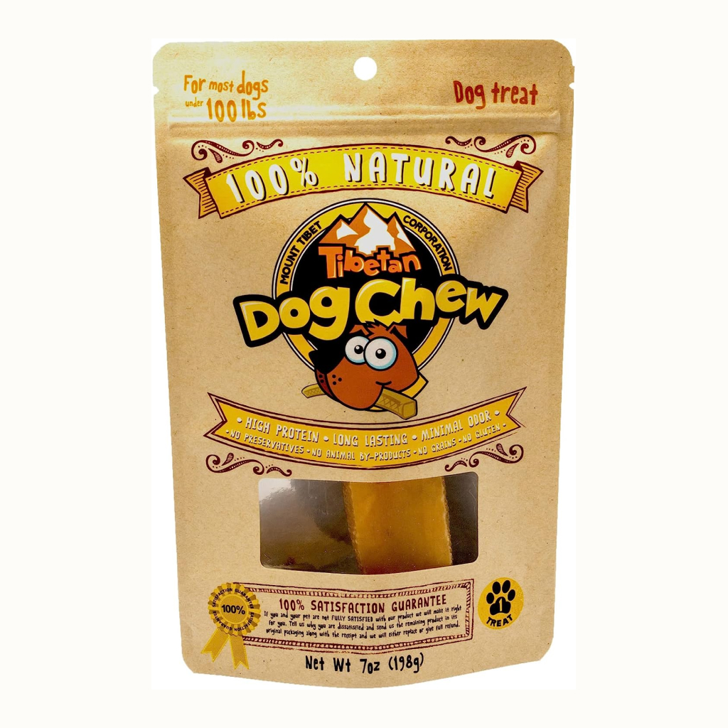 Tibetan Dog Chew Yak Cheese Stick Grain-Free Chew for Jumbo Dogs, 7-oz image number null