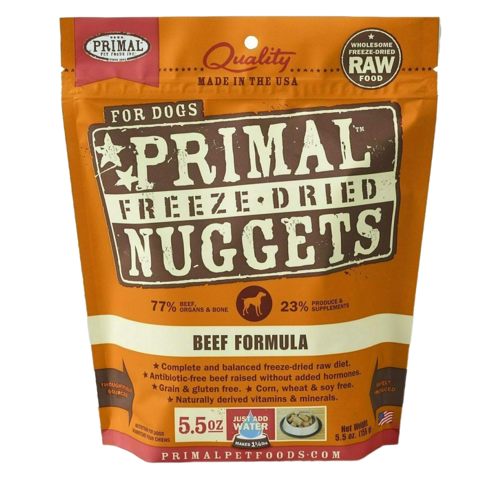 Canine Beef Formula Nuggets, 5.5-oz image number null