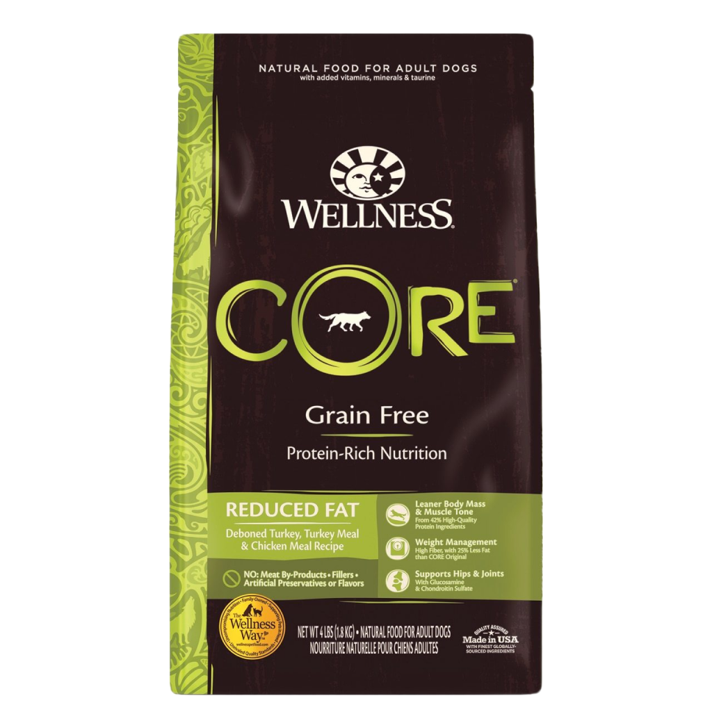 Wellness Core Natural Grain Free Dry Dog Food, Reduced Fat image number null