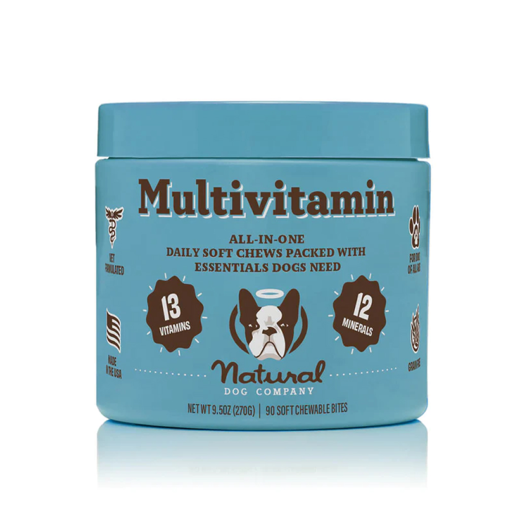 Natural Dog Company Multivitamin Chews, 90 count image number null