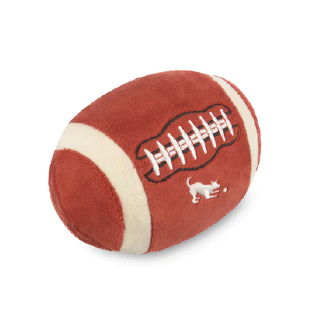 P.L.A.Y. Pet Football Sports Plush Toy, 1-count image number null