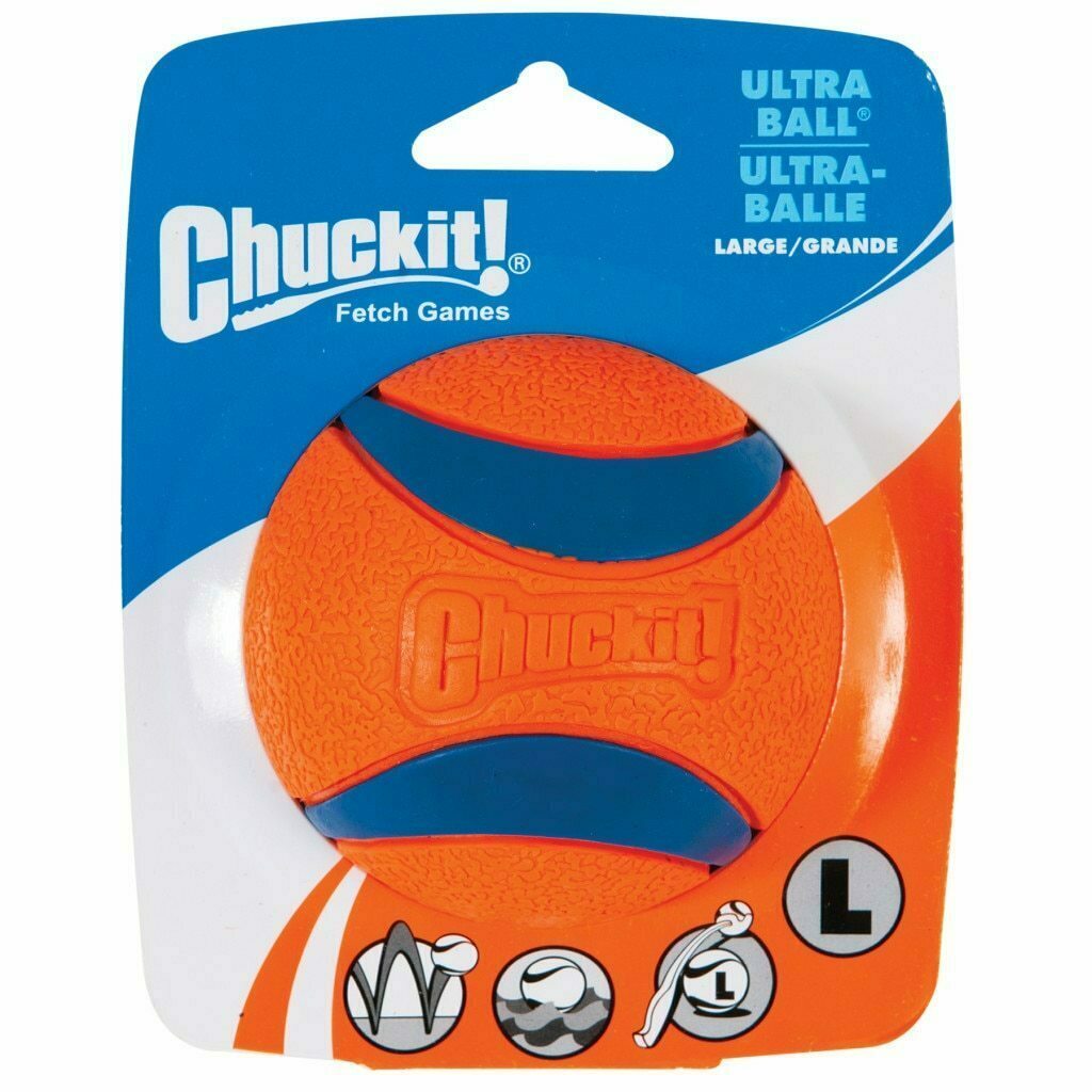Chuckit! Large Ultra Ball Dog Toy, 1-count image number null