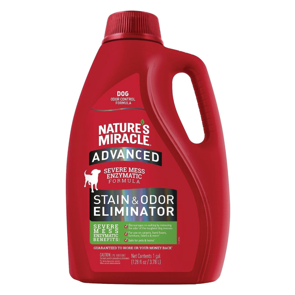 Nature’s Miracle Dog Advanced Stain And Odor Remover, 1-gal image number null