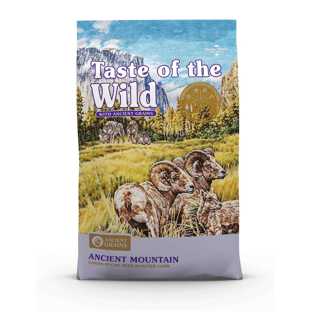 Taste Of The Wild Ancient Grains Mountain Canine Recipe Dry Dog Food, 28-lb image number null