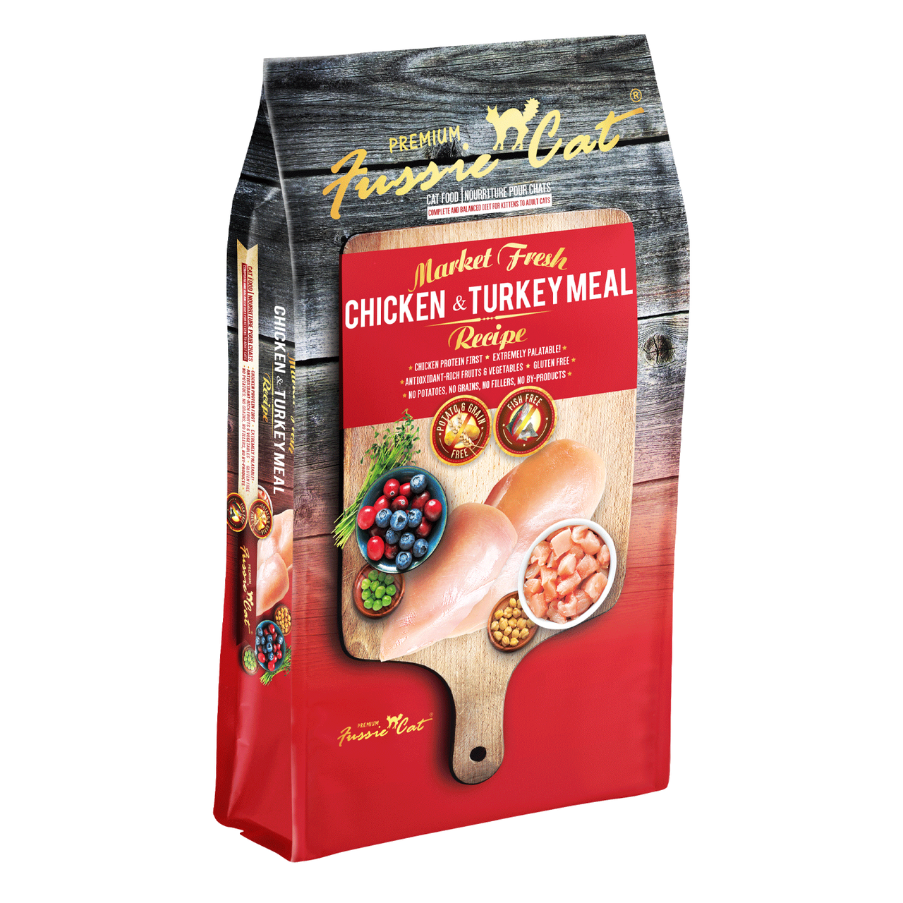 Fussie Cat Market Fresh Chicken & Turkey Formula image number null