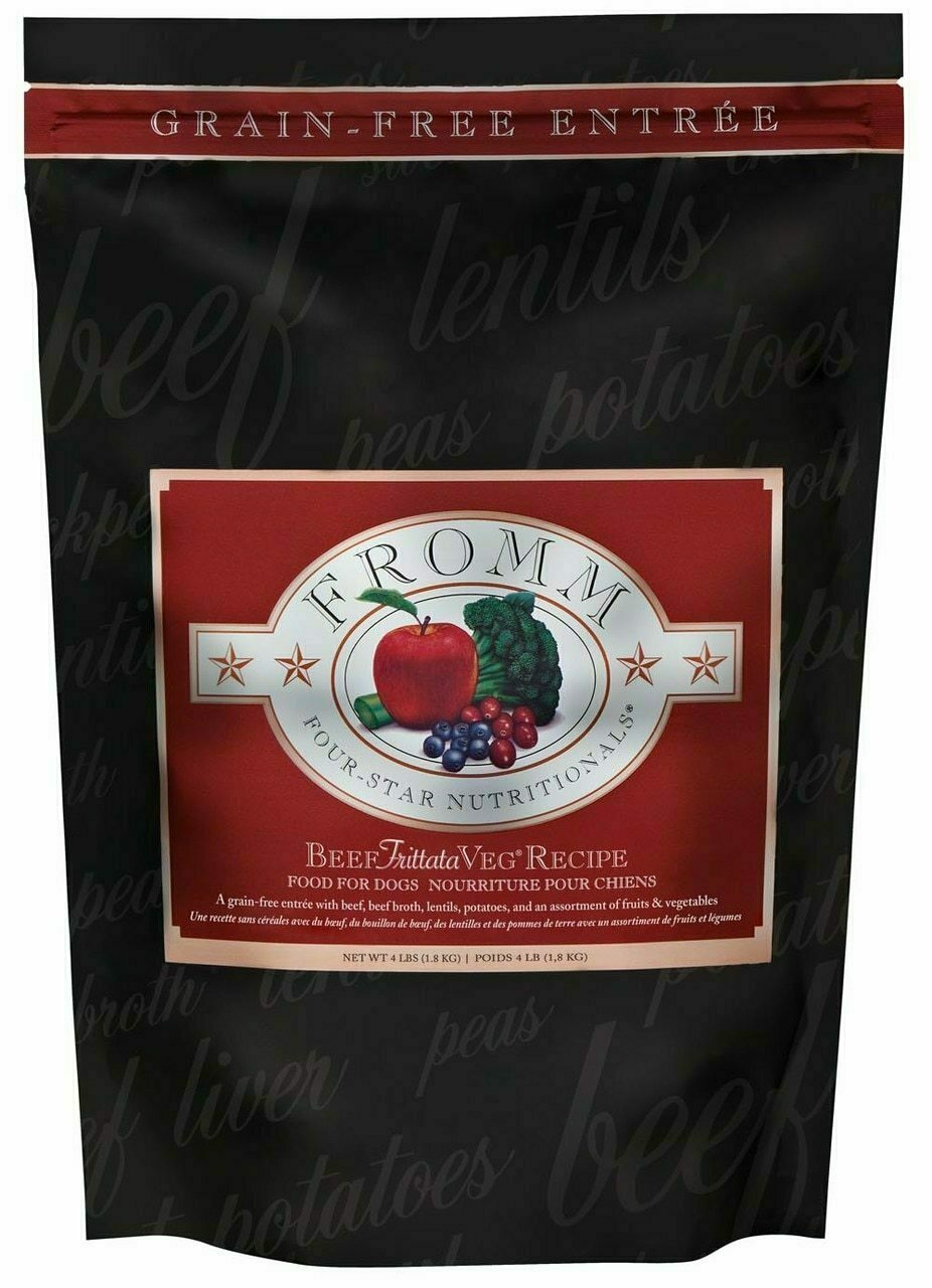 Fromm Four-Star Nutritionals® Beef Frittata Veg® Recipe Food for Dogs, 26-lb image number null