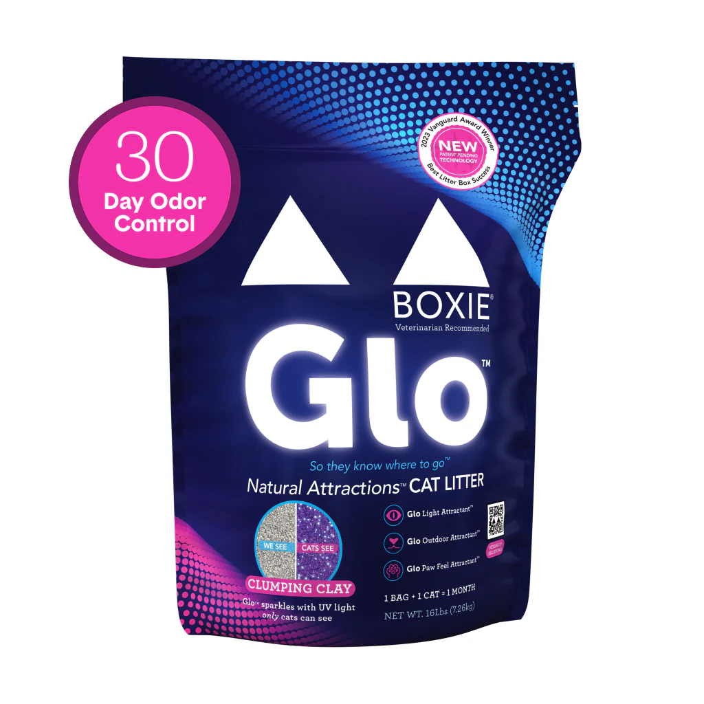 Buy Boxie Glo Natural Attractions 30 Day Odor Control Clumping Clay Cat Litter 16 lb for USD 22.99 CentinelaFeed