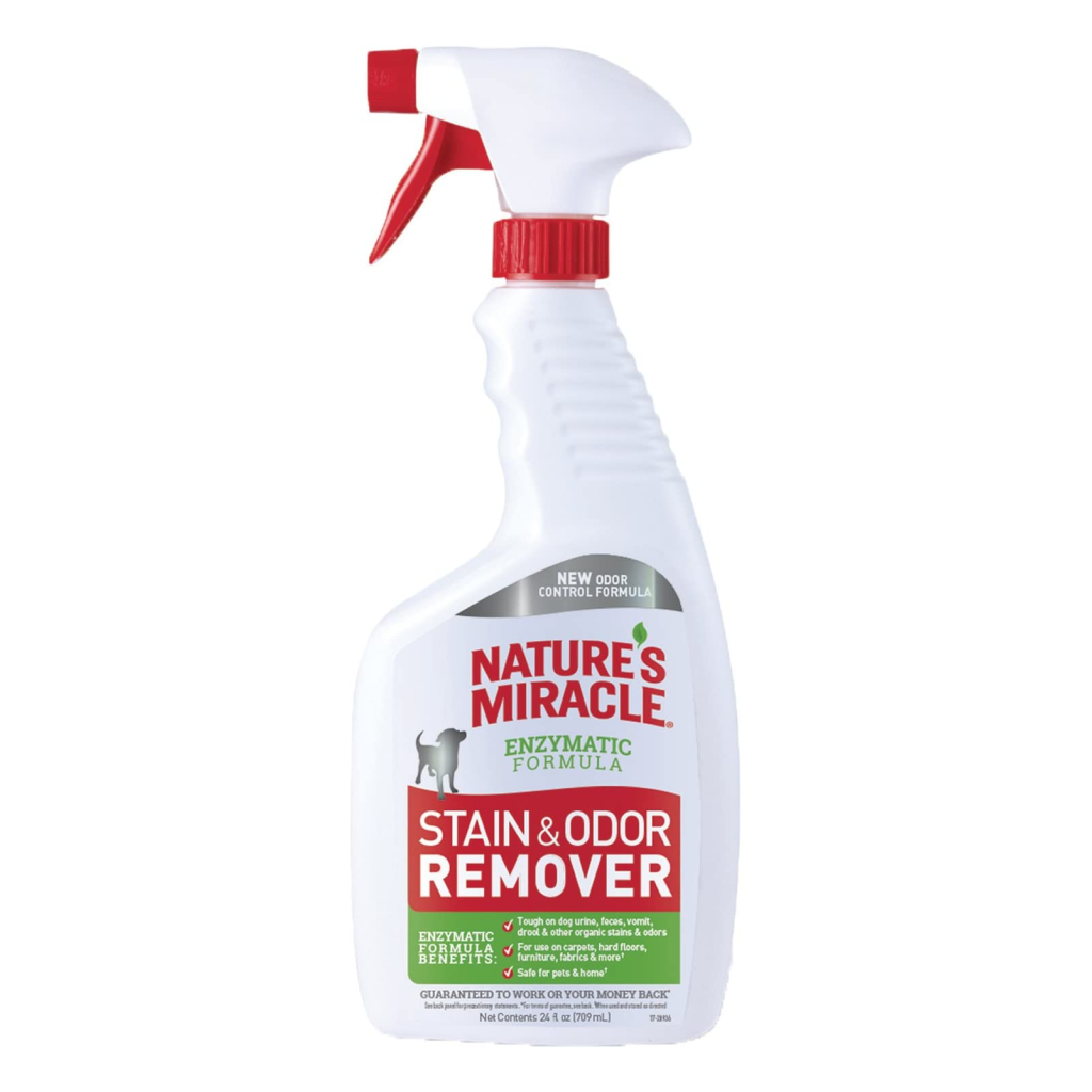 Nature’s Miracle Dog Stain And Odor Remover Spray, 24-oz image number null