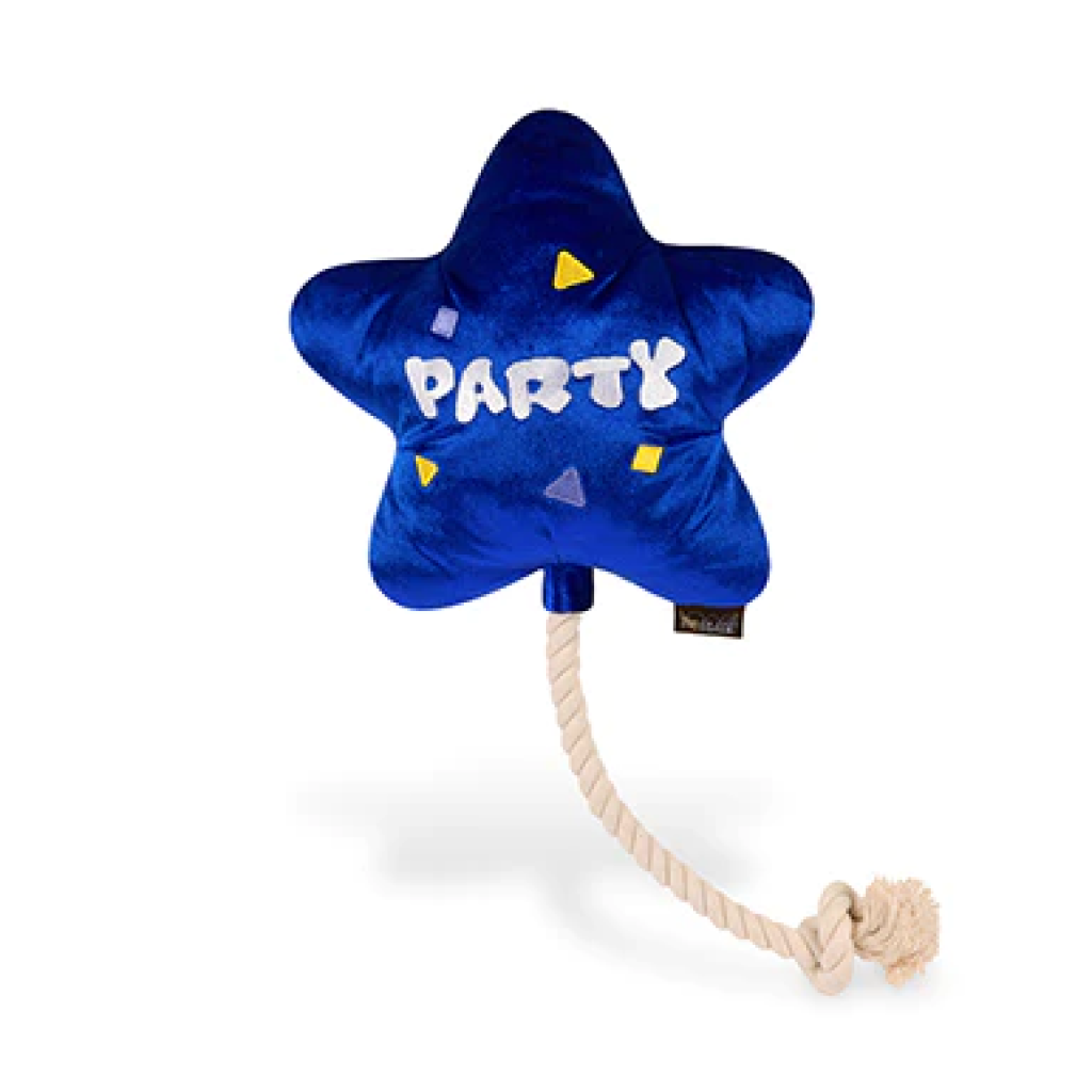 P.L.A.Y. Pet Best Day Balloon Party Time Birthday Plush Toy, 1-count image number null