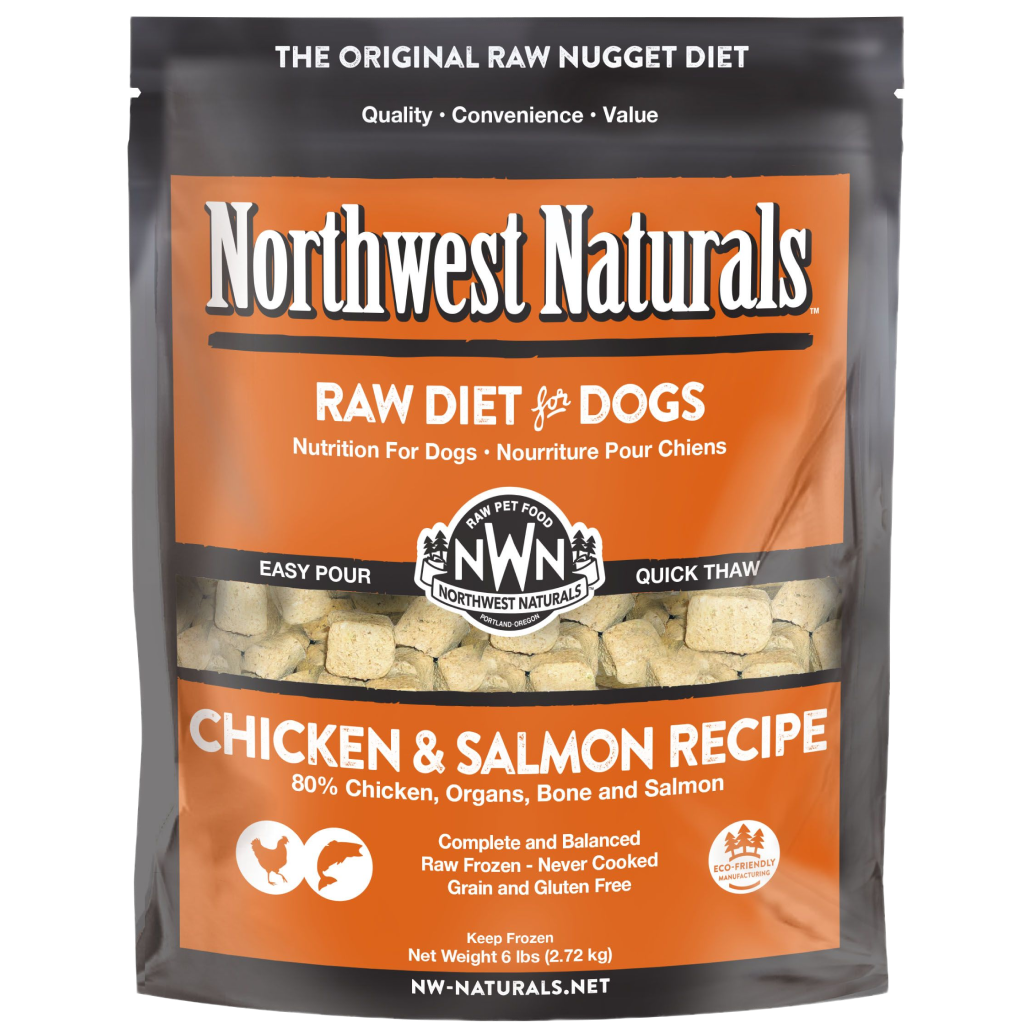 Frozen Raw Chicken/Salmon Nug 6-lb image number null
