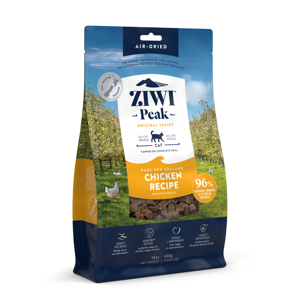 ZIWI Peak Air-Dried Chicken Recipe Cat Food, 14-oz image number null
