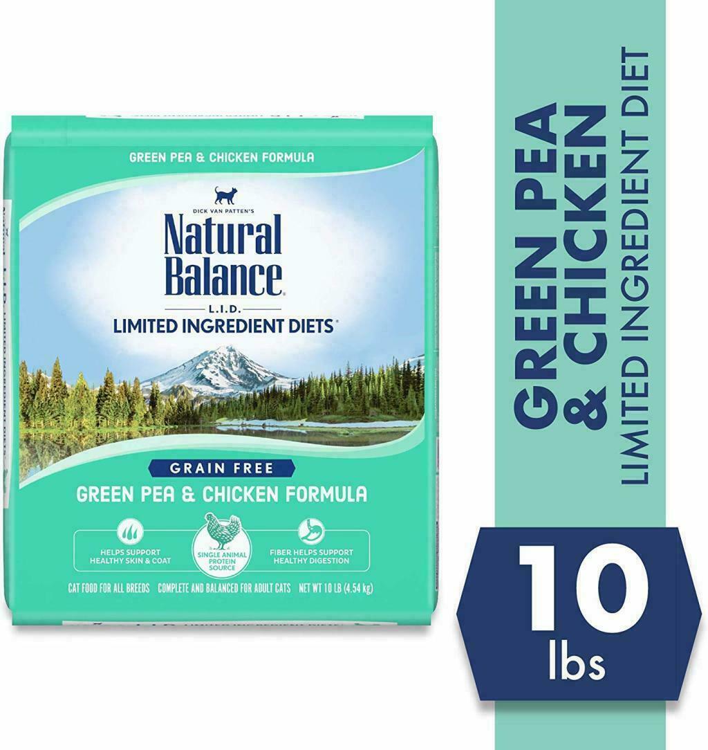 Limited Ingredient Green Pea And Chicken Dry Cat Food image number null