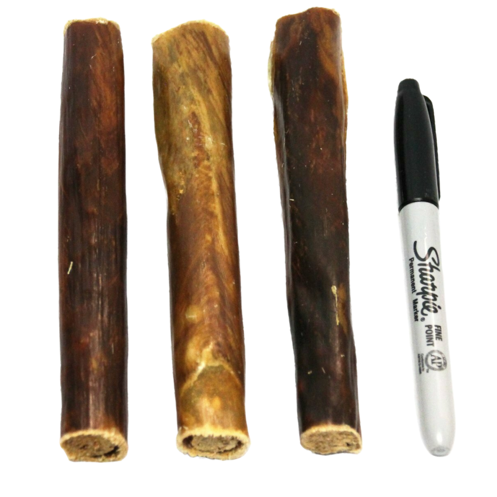 Tuesday's Natural Dog Co. 6" Chewy Bull Dog Treat, 4-pk image number null