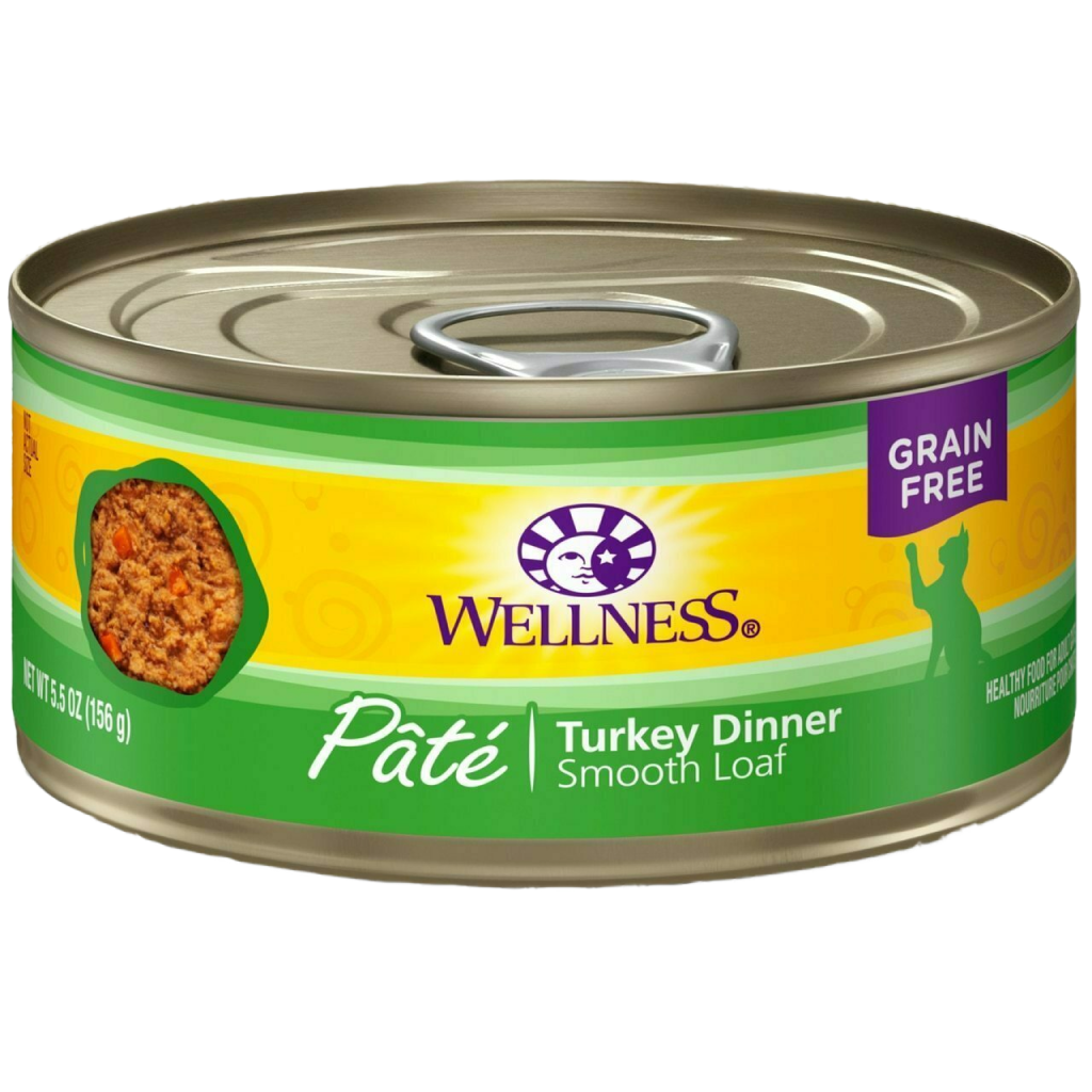 Wellness Complete Health Natural Grain Free Wet Canned Cat Food, Turkey image number null