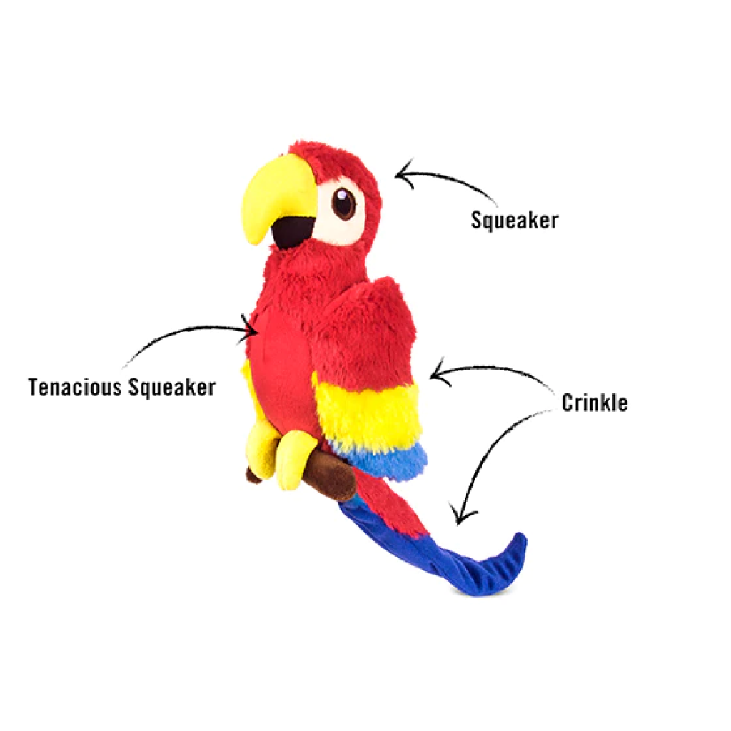 P.L.A.Y. Pet Parrot Bird Plush Toy, 1-count image number null