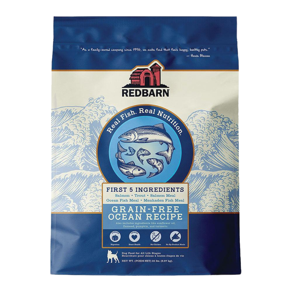 Redbarn Grain Free Ocean Recipe Dog Food 22-lb Bag image number null