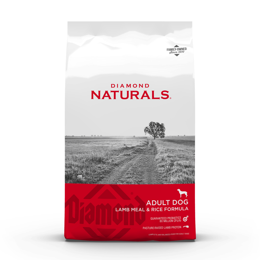 Diamond Naturals Lamb Meal & Rice Formula Dry Dog Food, 40-lb image number null