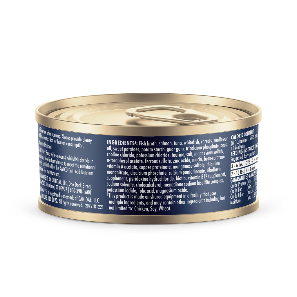 Canidae With Salmon And Whitefish In Broth Cat Can image number null