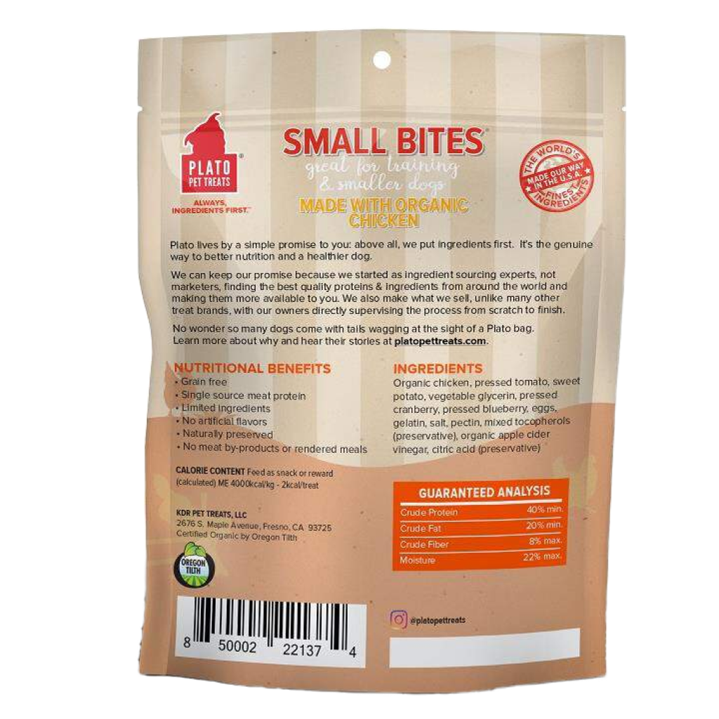 Small Bites Organic Chicken 6-oz image number null