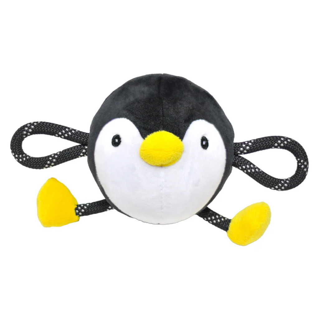 Patchwork Pets Penelope the Penguin Dog Toy, 8-in image number null