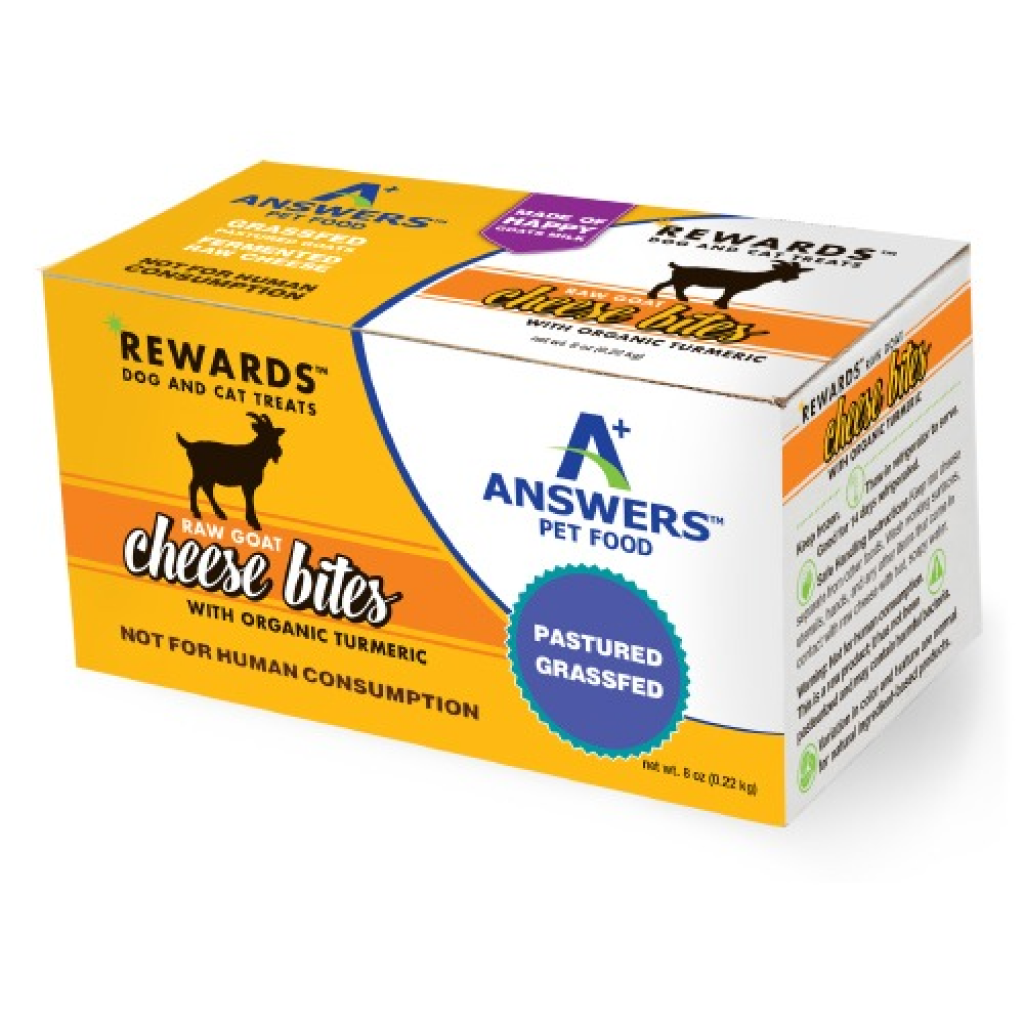 Answers - Rewards Raw Goat Cheese – Organic Turmeric 8-oz image number null