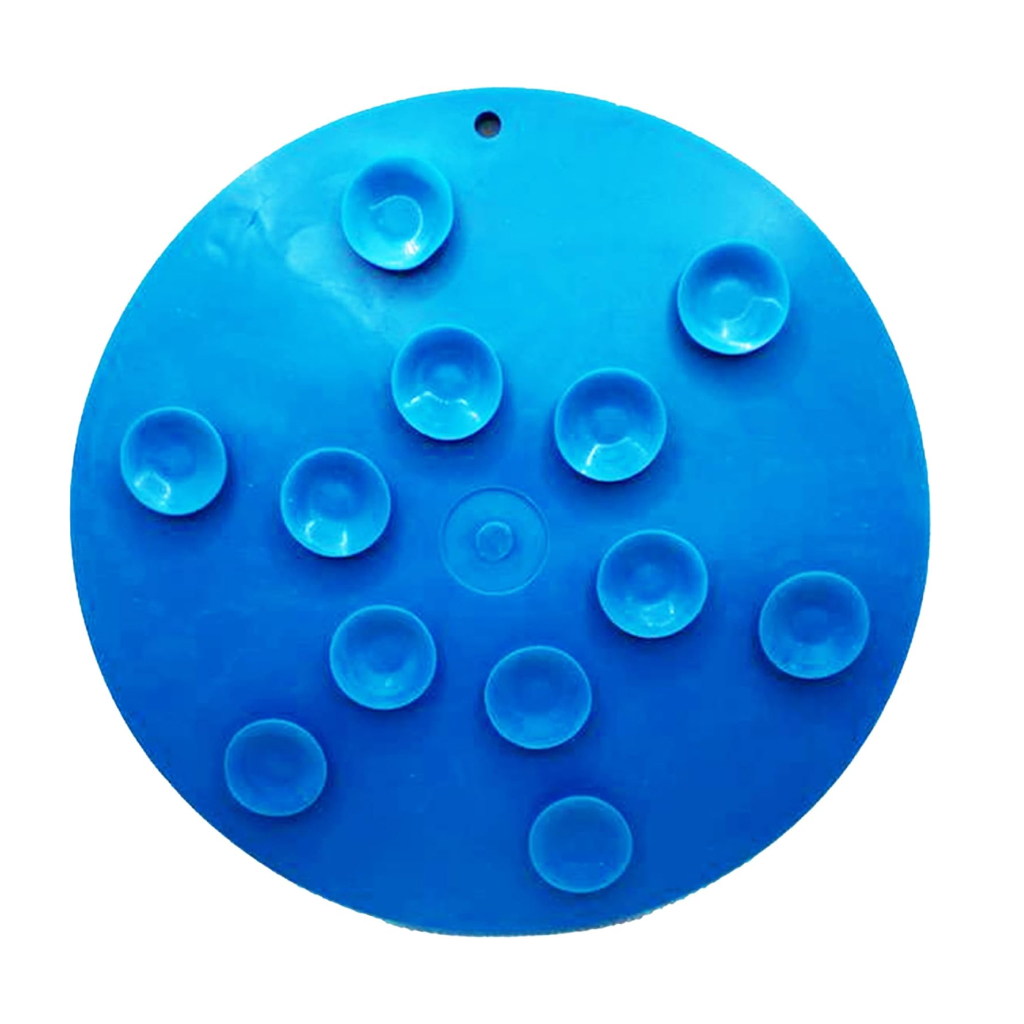 Sodapup Large Whale Design Enrichment Lick Mat With Suction Cups, Blue image number null
