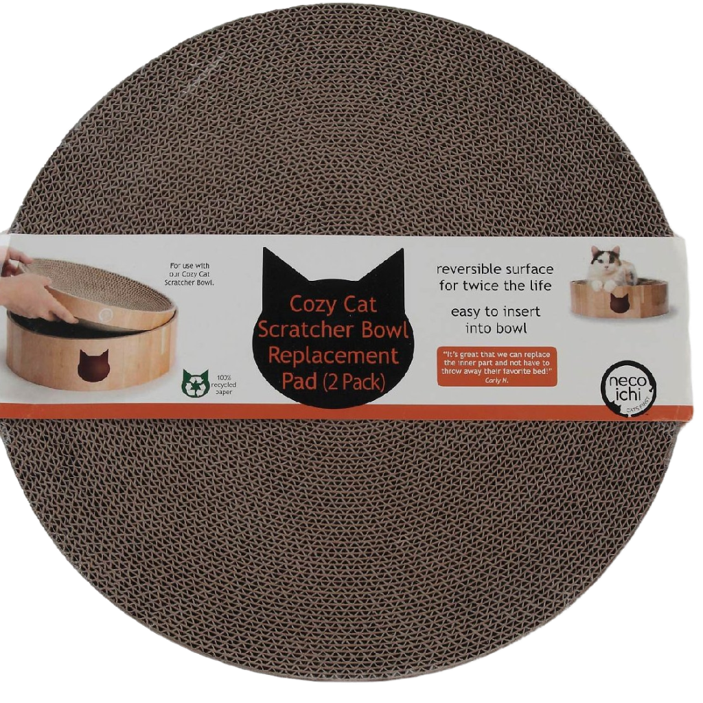 Cozy Cat Scratcher Bowl Replacement Pad (2 Pack) image number null