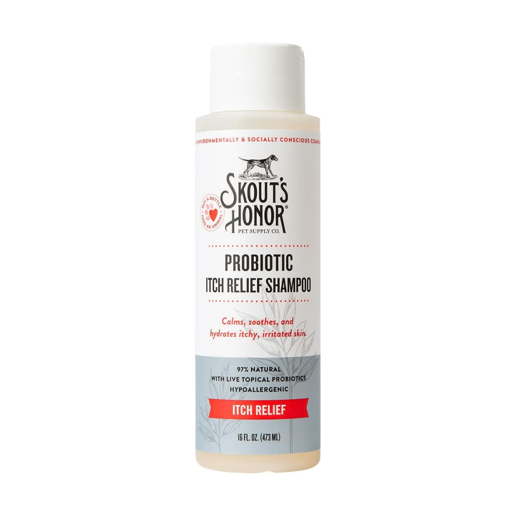 Skout's Honor Probiotic Itch Relief Shampoo, 16-oz image number null