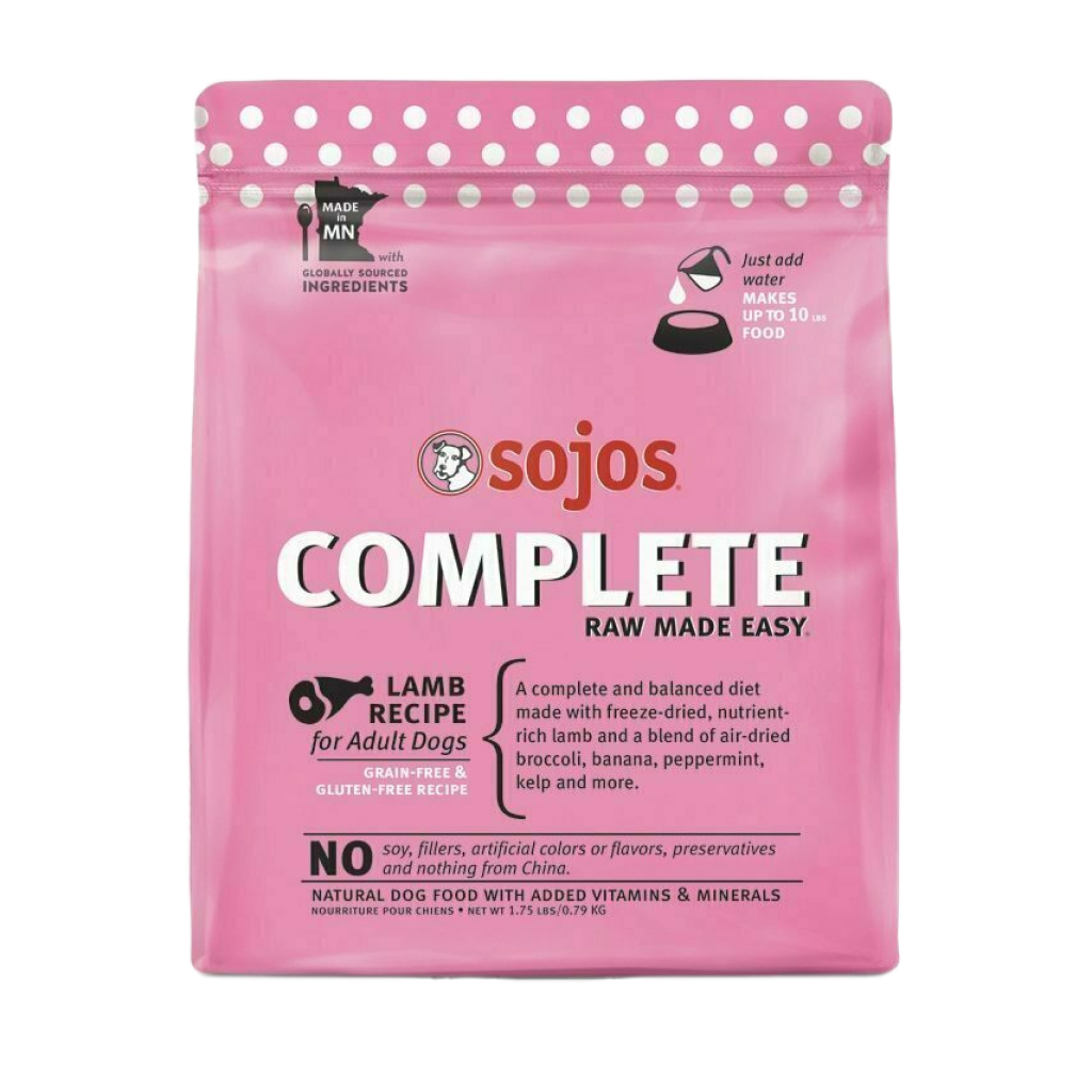 Sojos Complete Adult Dog Food - Lamb, 7-lb image number null