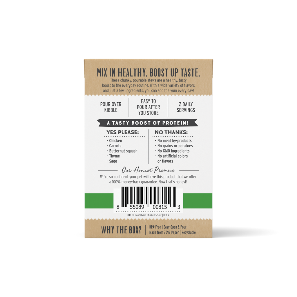 The Honest Kitchen Bone Broth POUR OVERS™ Chicken Stew, 5.5-oz image number null