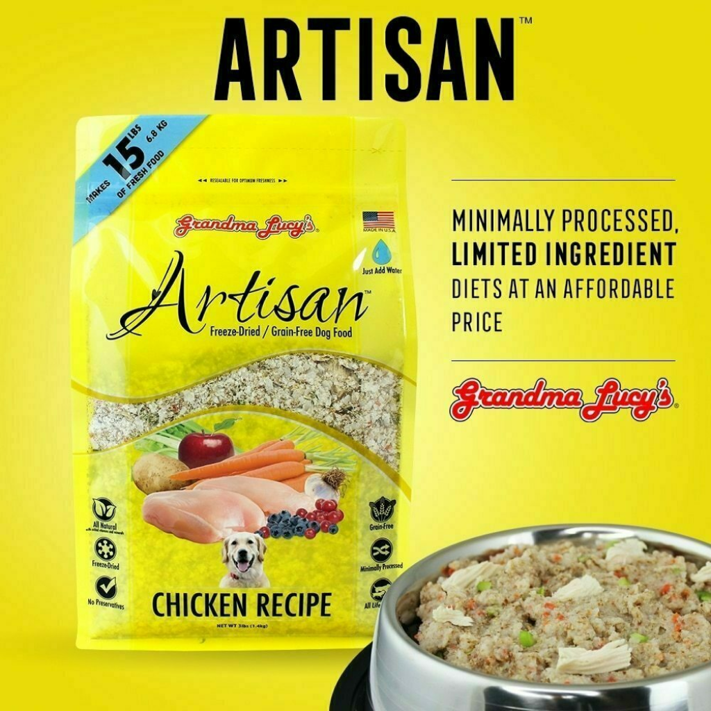 Artisan Chicken Dog Food, 1-lb image number null