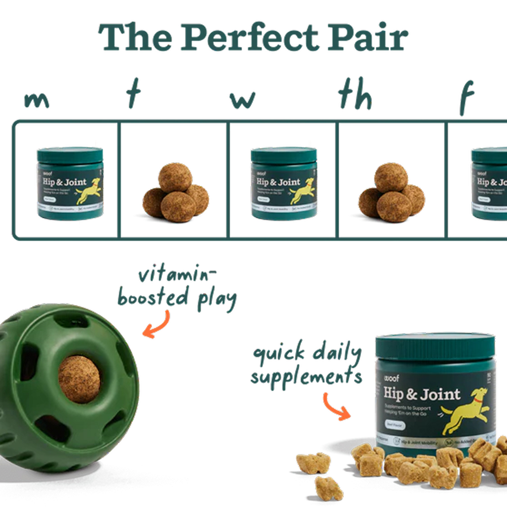 Woof Refillable Joint Health Wellness Pops for Dogs, 6-oz, Small image number null