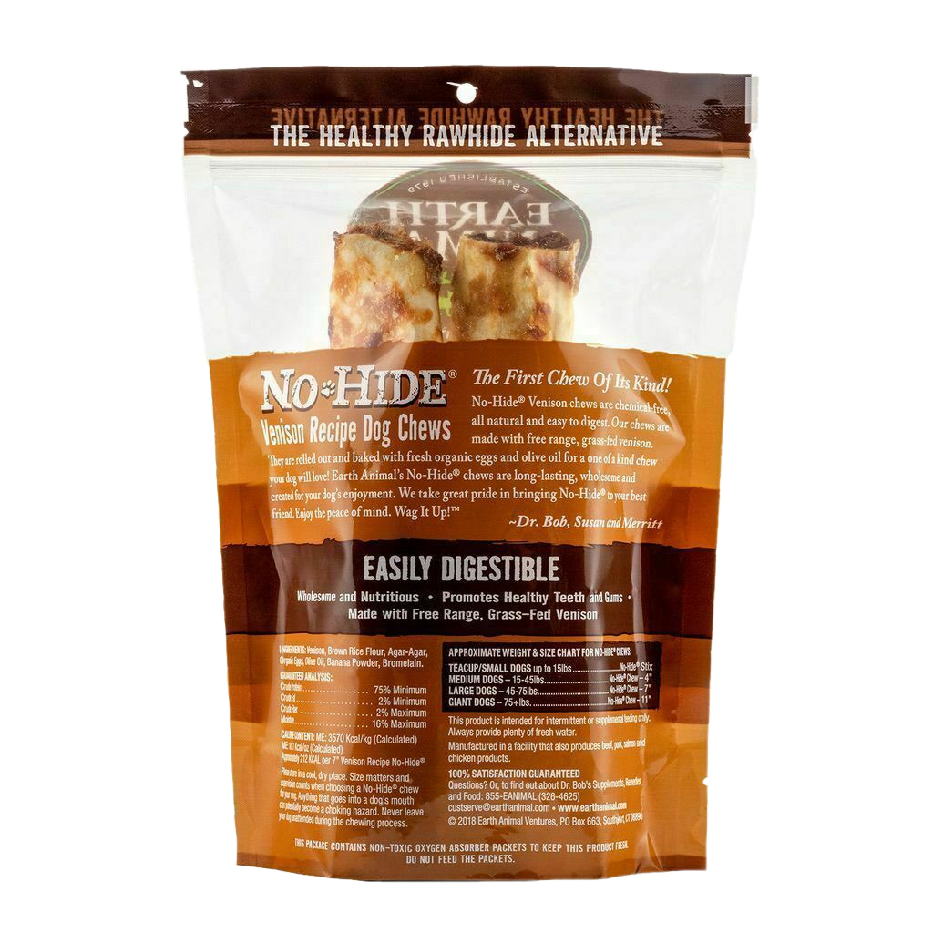 No-Hide Venison Chews - Medium image number null