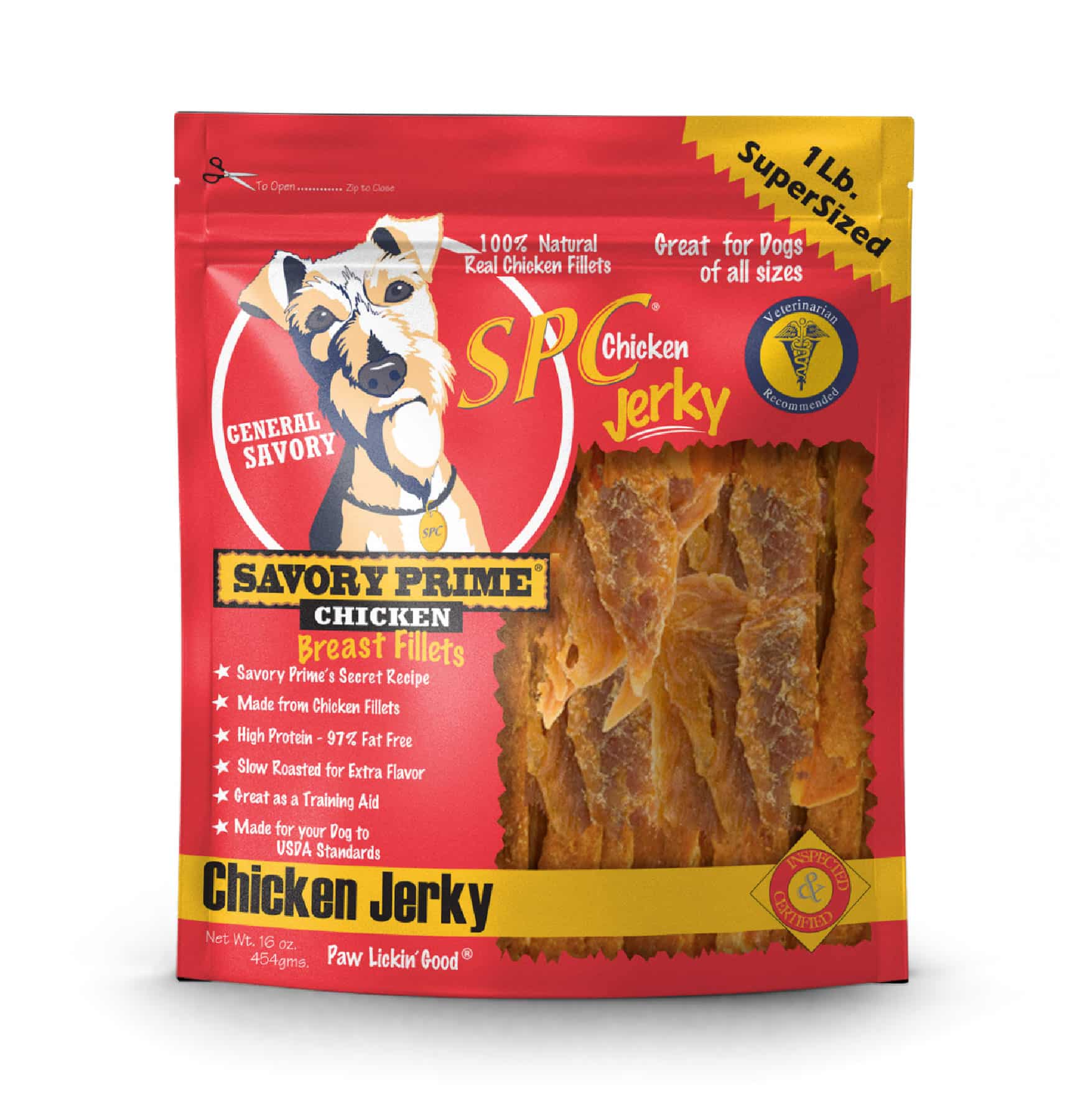 16-oz Natural Chicken Jerky image number null