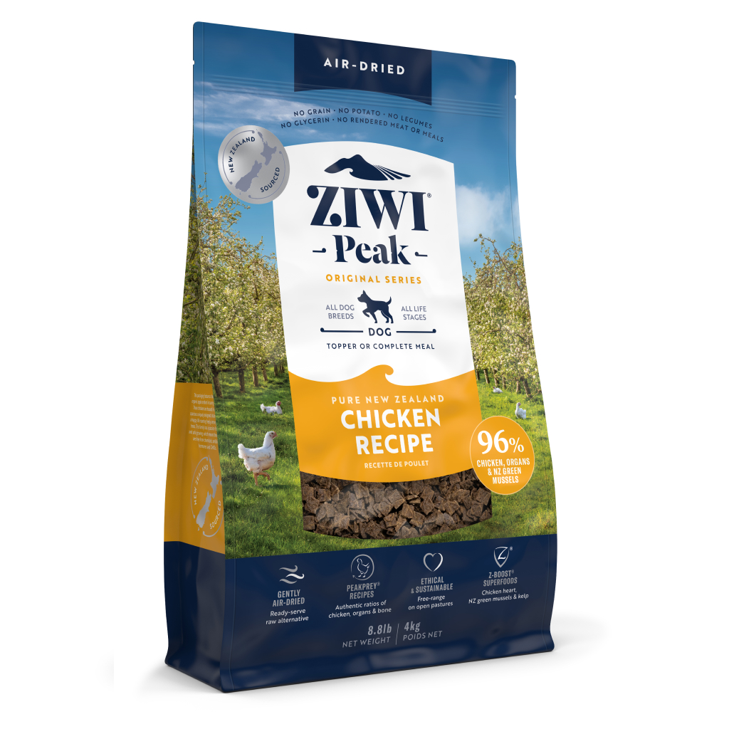 ZIWI Peak Air-Dried Chicken Recipe Dog Food, 8.8-lb image number null