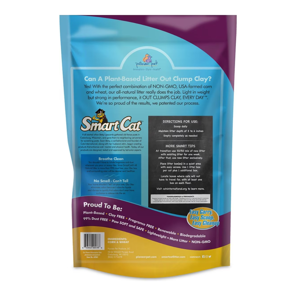 SmartCat Natural Corn + Wheat Litter, 10-lb image number null