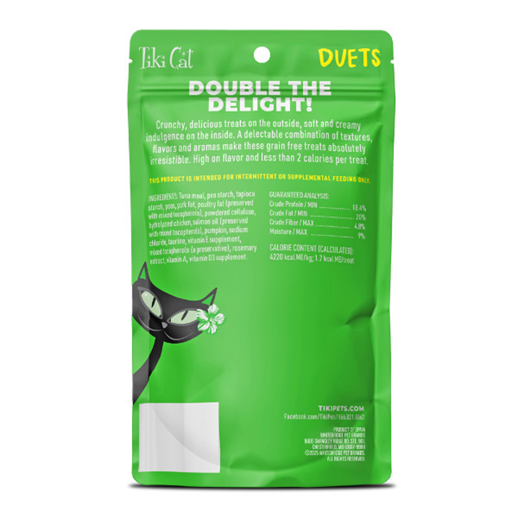 Tiki Cat Duets Tuna Cat Treats, 2-oz image number null