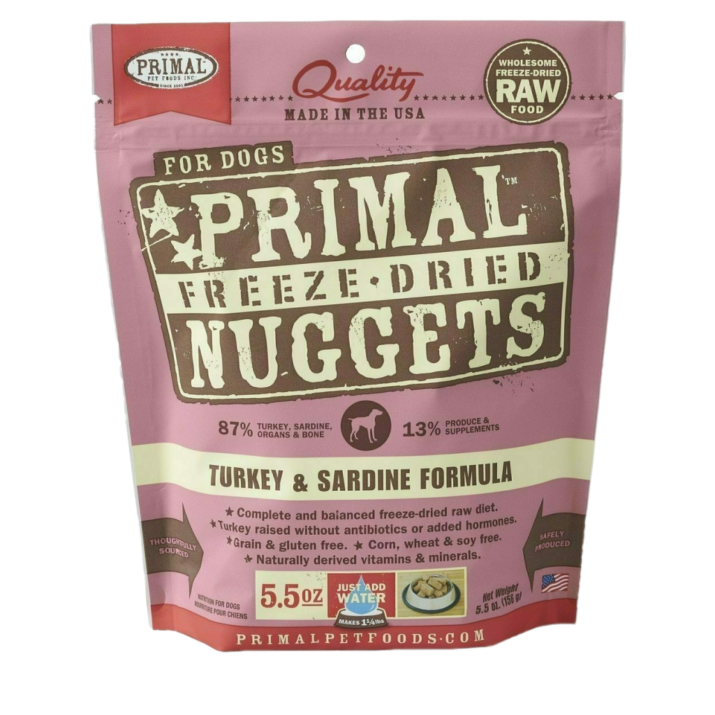 Canine Turkey & Sardine Formula Nuggets, 5.5-oz image number null