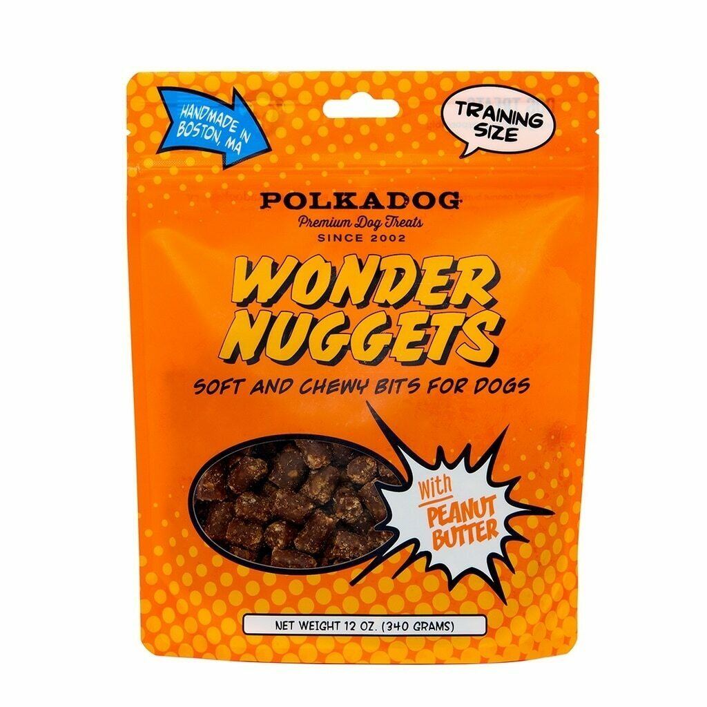 Polkadog Pouch: Wonder Nuggets, Peanut Butter - 12-oz image number null